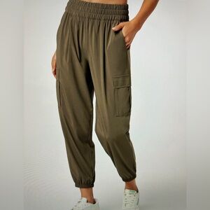 Vuori Olive Green Track Pants